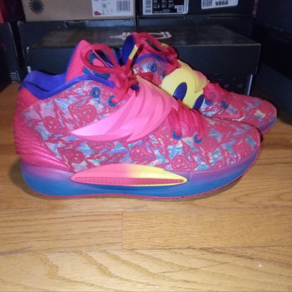 Nike KD 14 EP Ron English 3 Basketball Sneakers Kevin Durant Men’s Size 9 main image 4